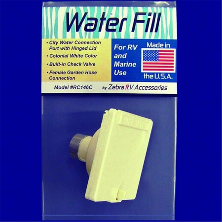 ZEBRA RV RC146C City Water Fill Inlet Z6A-RC146C